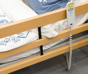 adjustable bed with high low controls